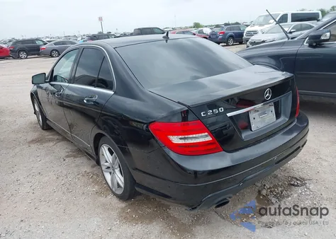 2013 Mercedes-Benz C 250 Luxury/Sport from USA, damaged, VIN WDDGF4HB0DR296803